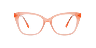 Women Urban Eyeglasses: Pat - Pink -SpaceSMART Eye Clinic (Front View)